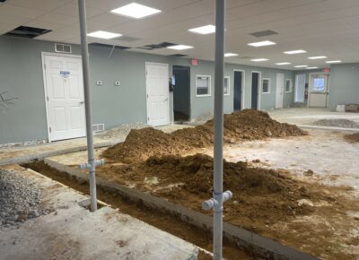 New Infant Toddler Learning Center renovations underway!