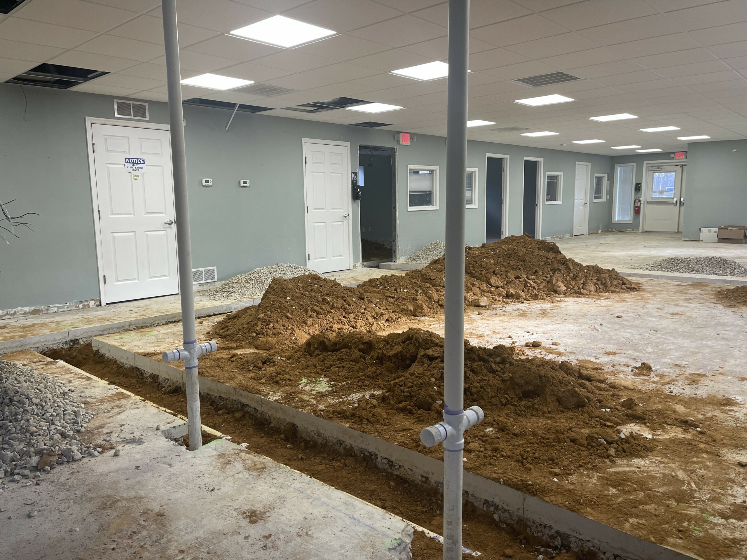 New Infant Toddler Learning Center renovations underway!